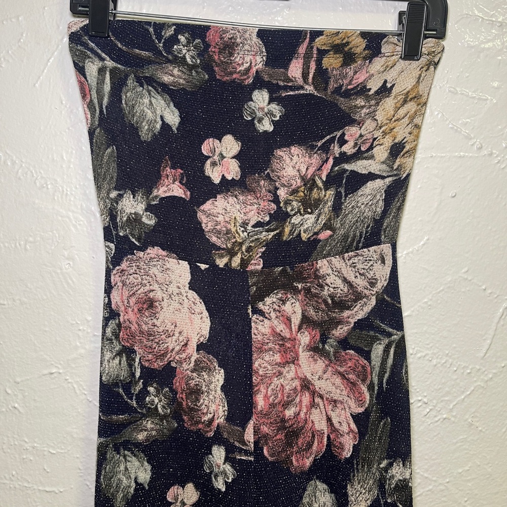 Windsor Floral Jumpsuit in Black and Pink